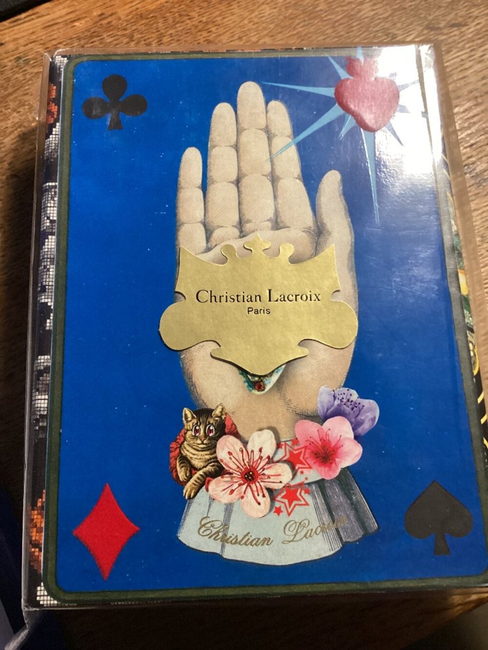 Christian Lacroix Maison De Jeu Playing Card Galison